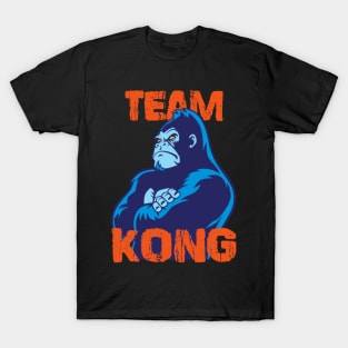 Godzilla vs Kong - Official Team Kong Neon T-Shirt